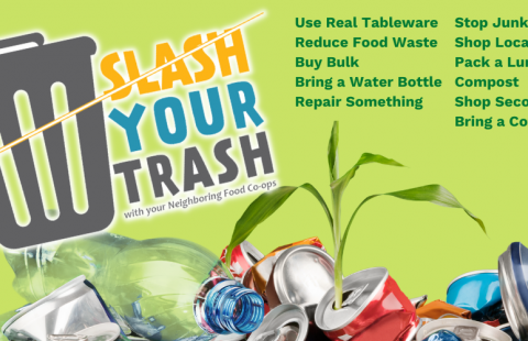 Slash Your Trash waste event with Littleton Food Coop