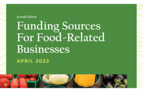 Funding sources for food systems resource from MSU