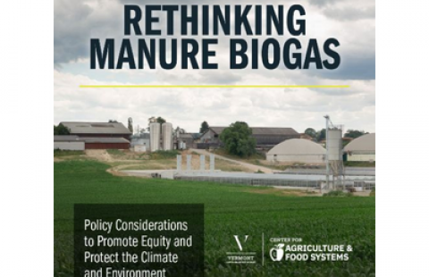 "Rethinking Manure Biogas: Policy Considerations to Promote Equity and Protect the Climate and Environment"