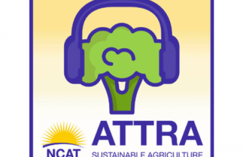 The logo for the ATTRA Sustainable Agriculture Podcast