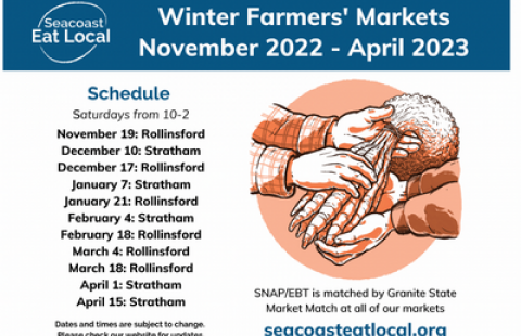 Seacoast Eat Local's winter market schedule