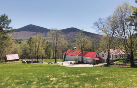 The farm in Bartlett that the Upper Saco Valley Land Trust has conserved.