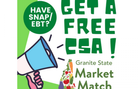 Granite State Market Match CSA program 2023