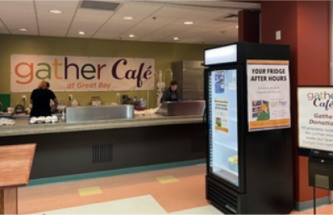 gather cafe on campus