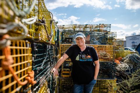 Andrea Tomlinson, the past general manager of NH Community Seafood based out of the Seacoast in New Hampshire.