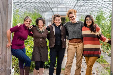 The team at the Cornucopia Project, an educational farm in Peterborough, New Hampshire