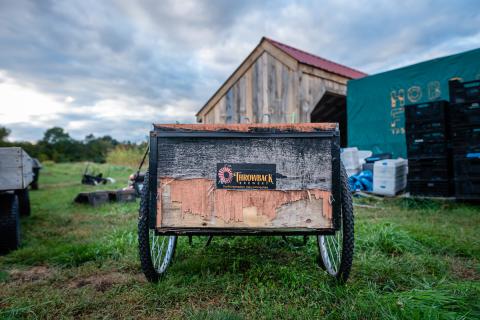 Throwback Brewery is farm, brewery, and restaurant in North Hampton, New Hampshire.