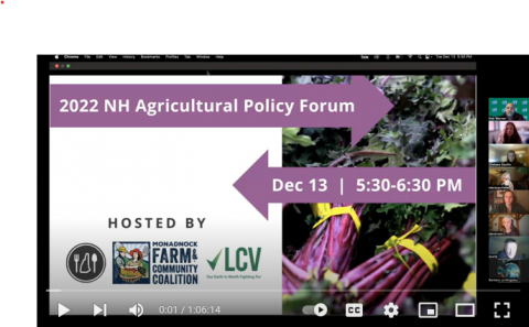Ag Policy Forum screenshot