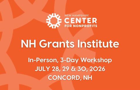 Flyer NH Grants Institute 3-Day In-Person